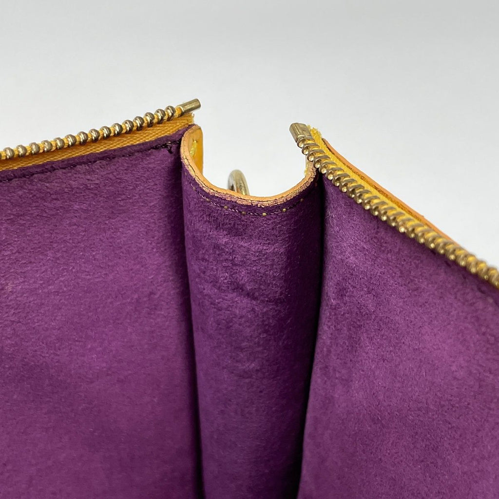 Louis Vuitton Pochette Pouch Epi Tassiri Yellow