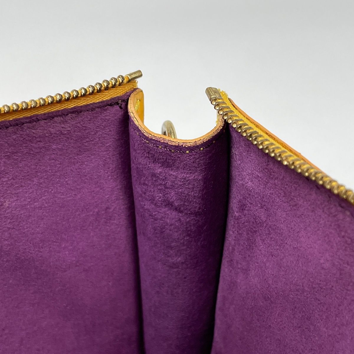 Louis Vuitton Pochette Pouch Epi Tassiri Yellow