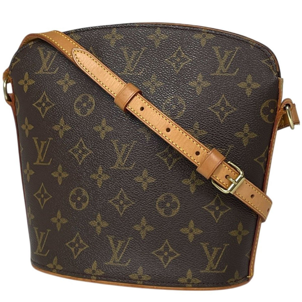 Louis Vuitton Drew Shoulder Bag Monogram Brown