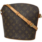 Louis Vuitton Drew Shoulder Bag Monogram Brown