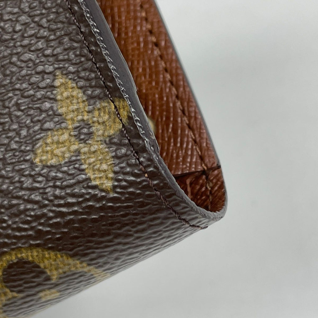 Louis Vuitton Porte Monet Billets Viennois Bifold Wallet Kiss Lock Monogram