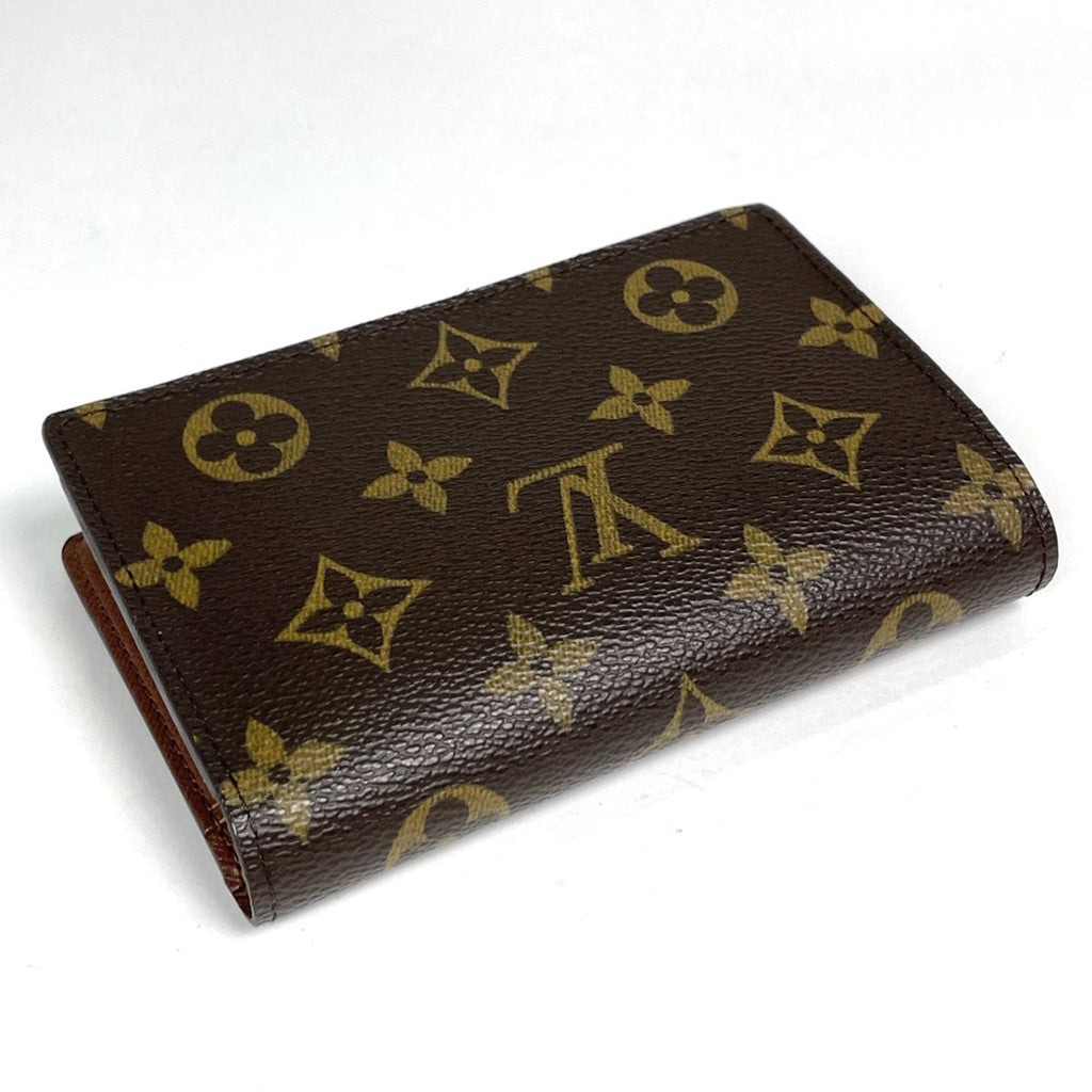 Louis Vuitton Porte Monet Billets Viennois Bifold Wallet Kiss Lock Monogram