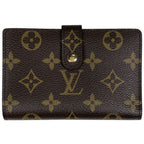 Louis Vuitton Porte Monet Billets Viennois Bifold Wallet Kiss Lock Monogram