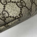 Gucci Ophidia GG Tote Bag Sherry Line Web Supreme Brown