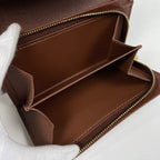 Louis Vuitton Porte Monet Billets Tresor Bifold Wallet Monogram Brown