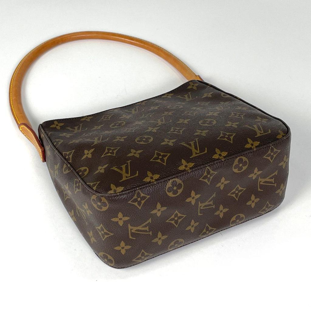 Louis Vuitton Looping MM Shoulder Bag Monogram Brown