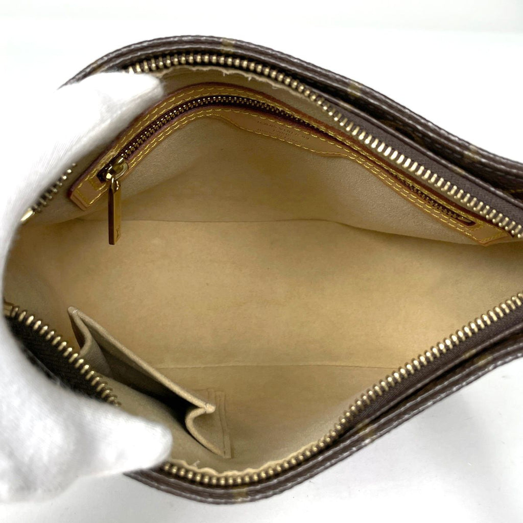 Louis Vuitton Looping MM Shoulder Bag Monogram Brown