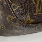 Louis Vuitton Looping MM Shoulder Bag Monogram Brown