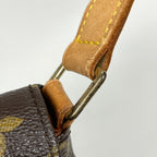 Louis Vuitton Musette Tango Shoulder Bag Short Monogram Brown