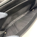 Prada Tessuto Nylon Black Wallet Silver
