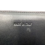 Prada Tessuto Nylon Black Wallet Silver