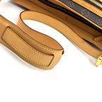 Louis Vuitton Hudson GM Monogram Leather Brown Light Shoulder Bag Gold