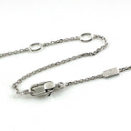 Gucci Diamond Separate Cross Necklace Pave