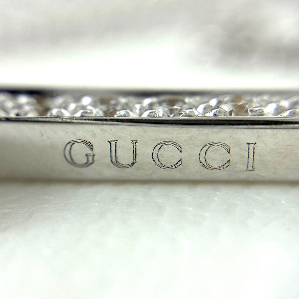 Gucci Diamond Separate Cross Necklace Pave