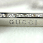 Gucci Diamond Separate Cross Necklace Pave