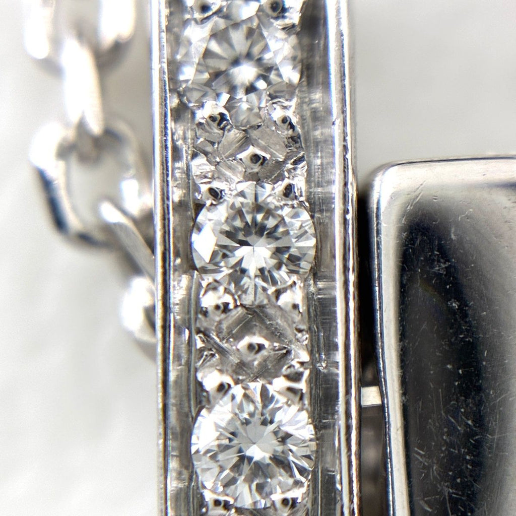Gucci Diamond Separate Cross Necklace Pave