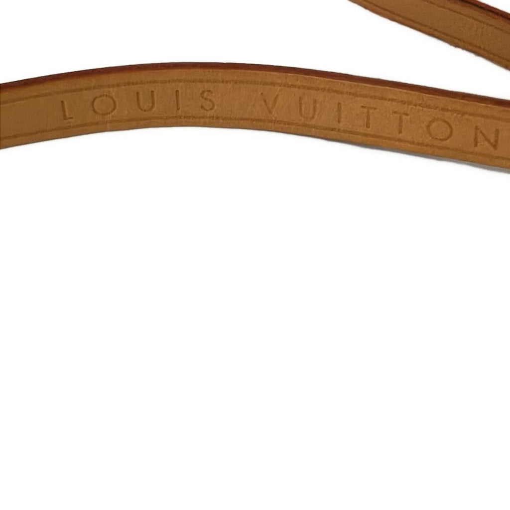 Louis Vuitton Mobile Strap Leather Collier Telephone Japon Natural Gold
