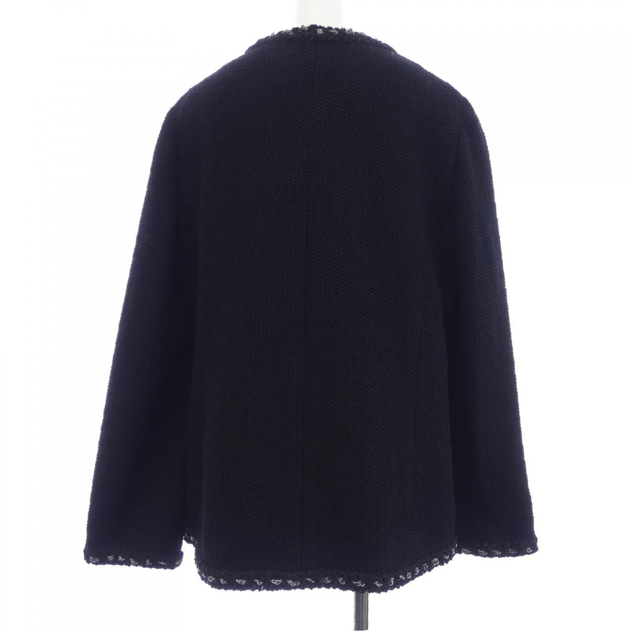 Chanel Collarless Jacket Black — view 2