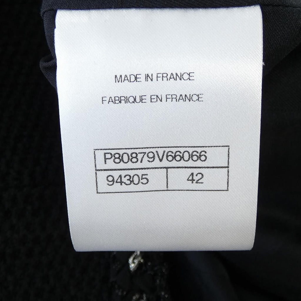 Chanel Collarless Jacket Black — view 4