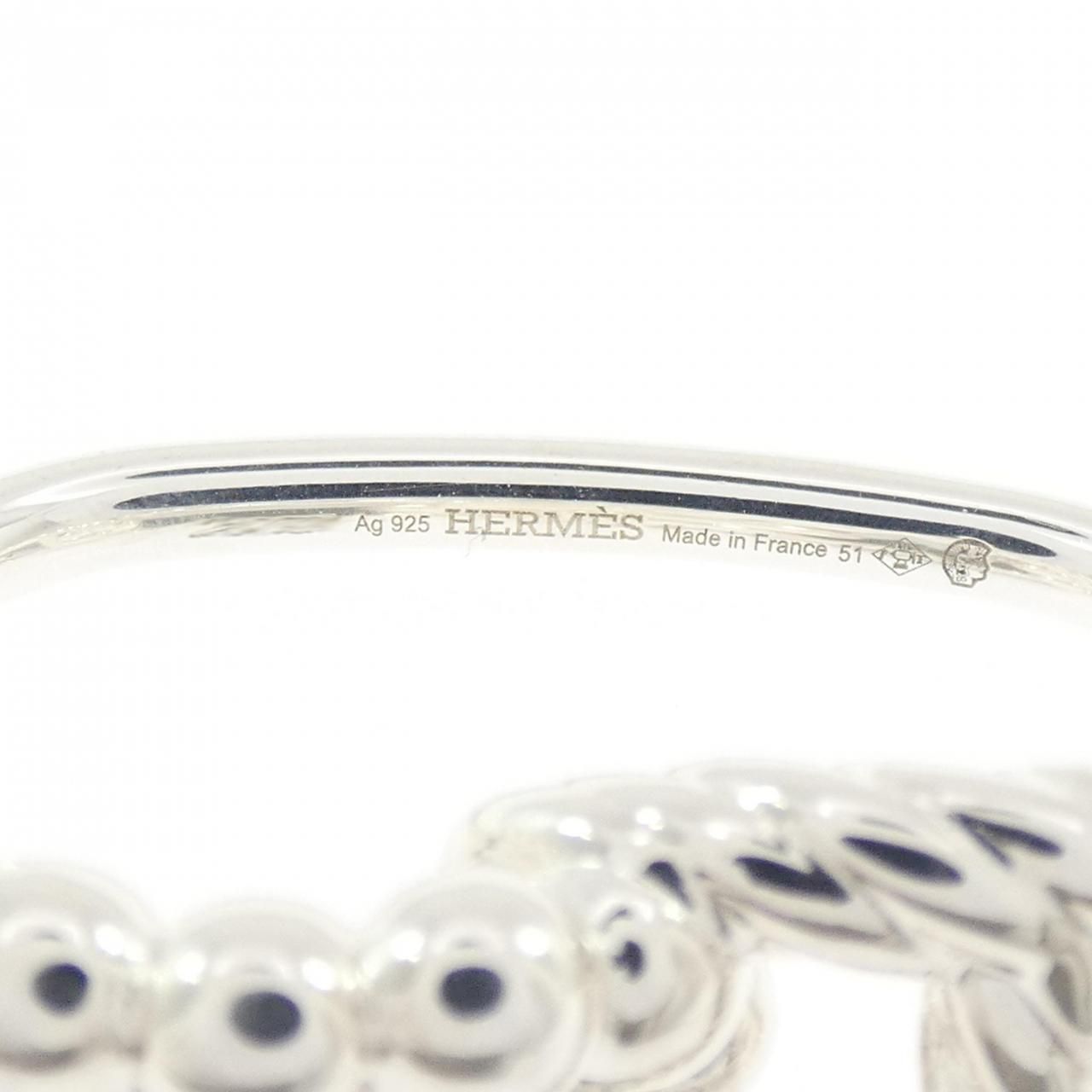 Hermes Chaine D'ancre Alea II Ring