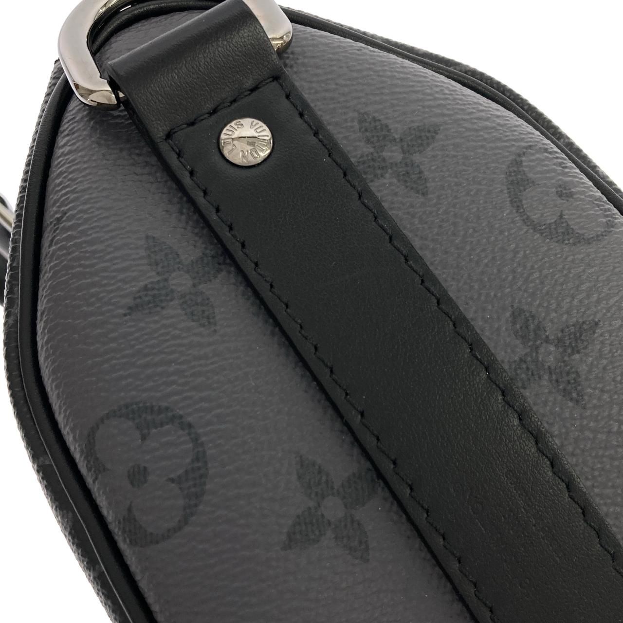 Louis Vuitton Monogram Eclipse Reverse Keepall Bandouliere 25 Boston Bag