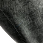 Louis Vuitton Damier Graphite Keepall Bandouliere 55 Boston Bag