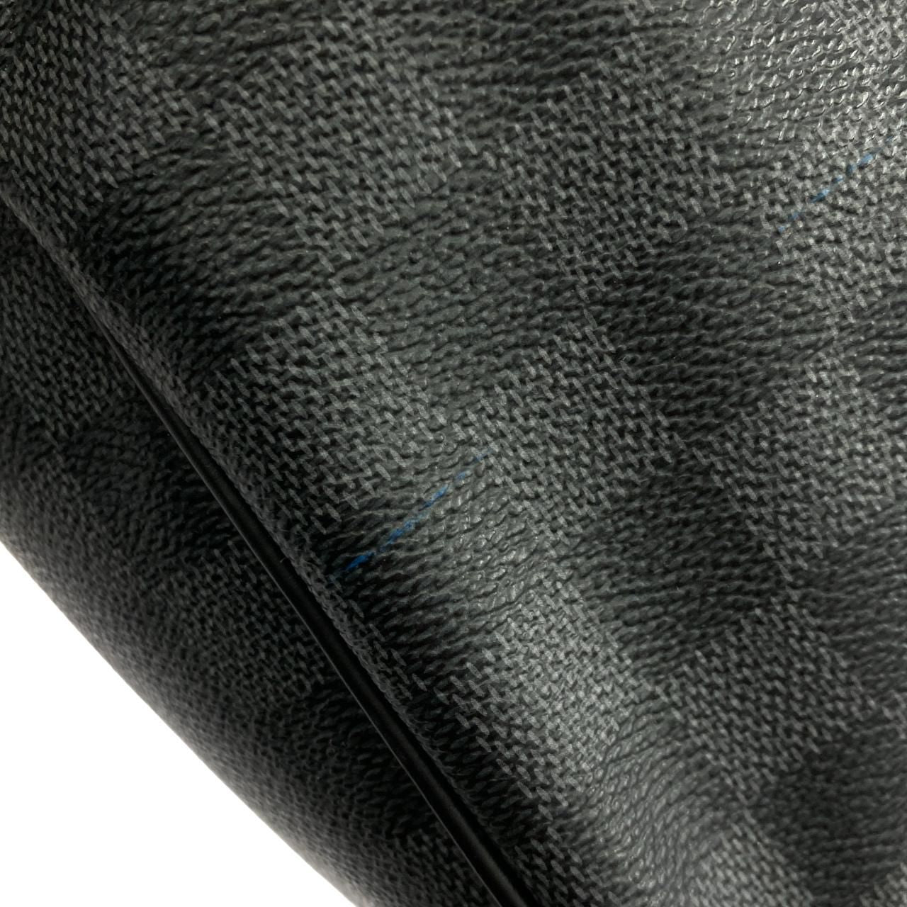 Louis Vuitton Damier Graphite Keepall Bandouliere 55 Boston Bag