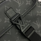 Louis Vuitton Monogram Eclipse Getaway Messenger Shoulder Bag