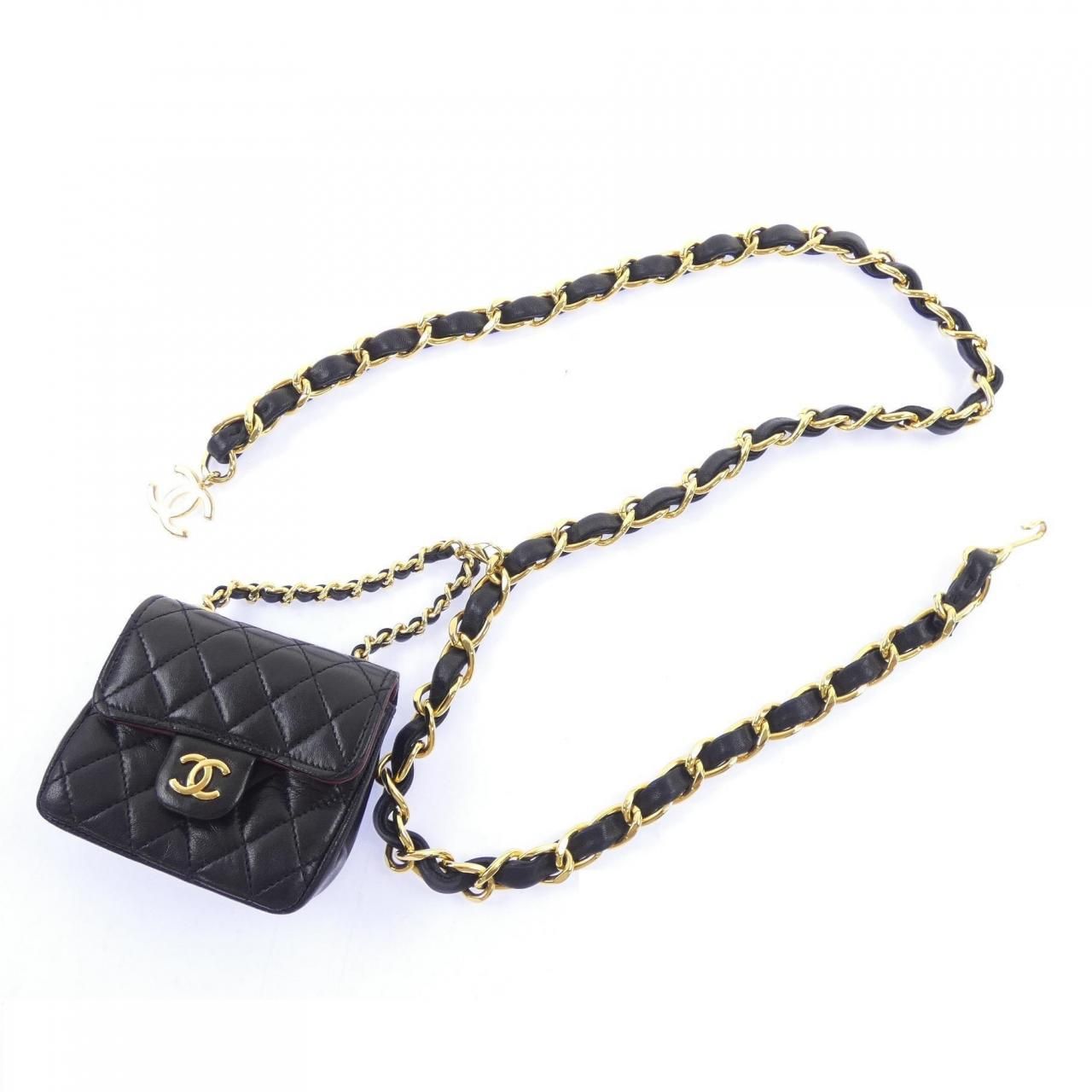 Chanel Vintage Belt Black