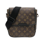 Louis Vuitton Monogram Macassar Bus PM Shoulder Bag
