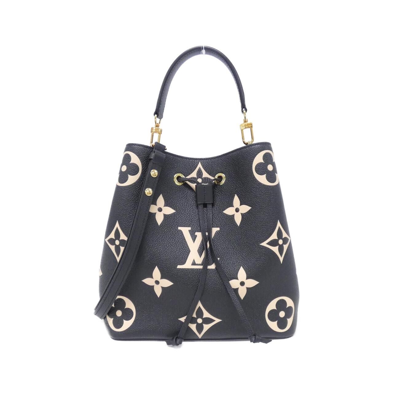 Louis Vuitton Bicolor Monogram Empreinte Neo Noe MM Shoulder Bag