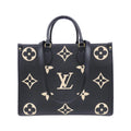 Louis Vuitton On The Go MM Empreinte Bicolor Tote Bag