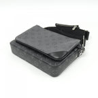 Louis Vuitton Monogram Eclipse Reverse Trio Messenger Shoulder Bag