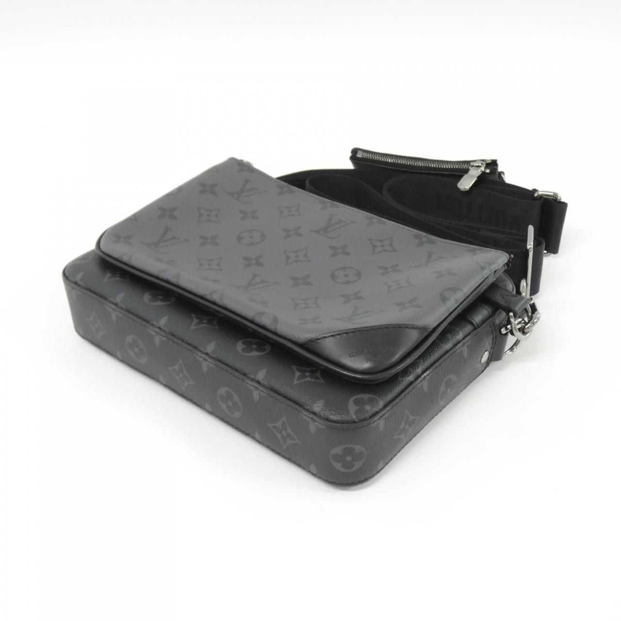 Louis Vuitton Monogram Eclipse Reverse Trio Messenger Shoulder Bag