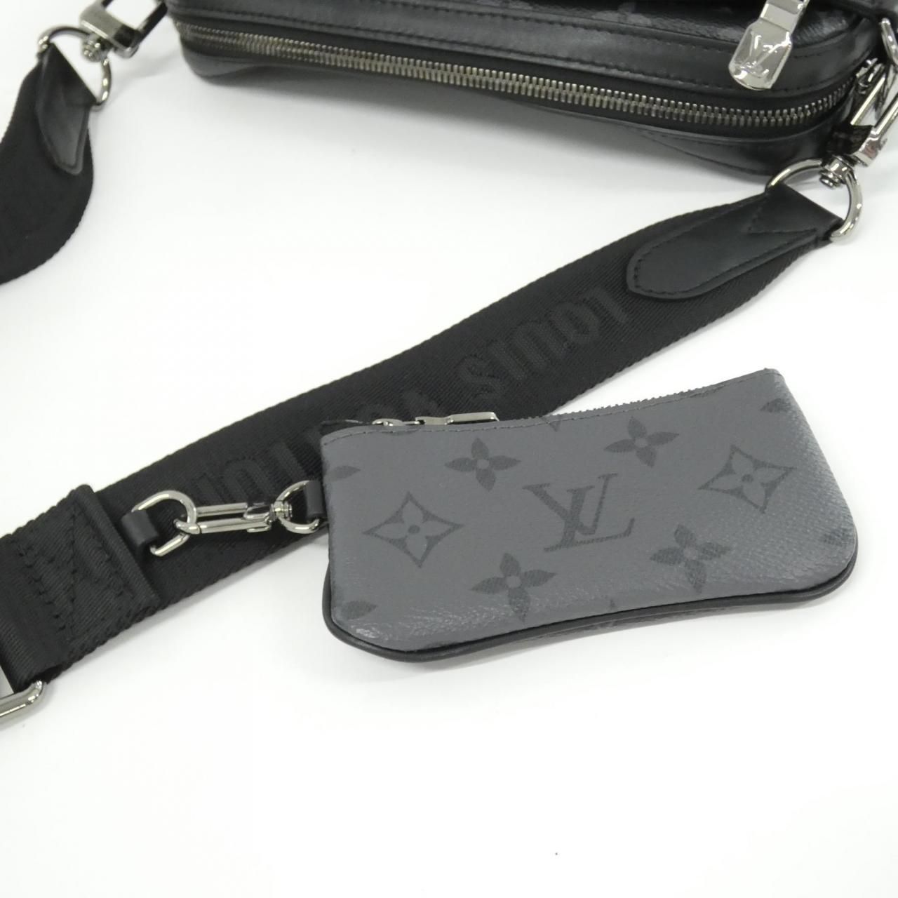Louis Vuitton Monogram Eclipse Reverse Trio Messenger Shoulder Bag
