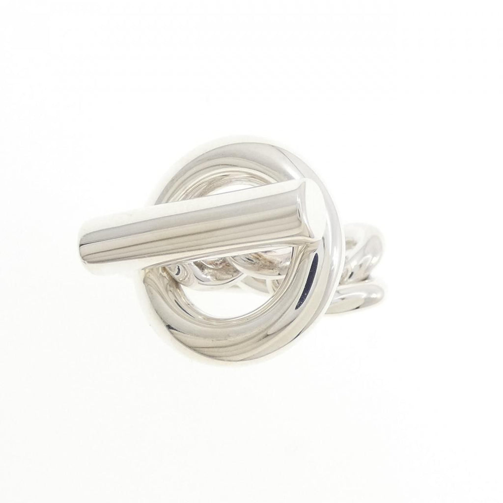Hermes Croisette Ring Silver