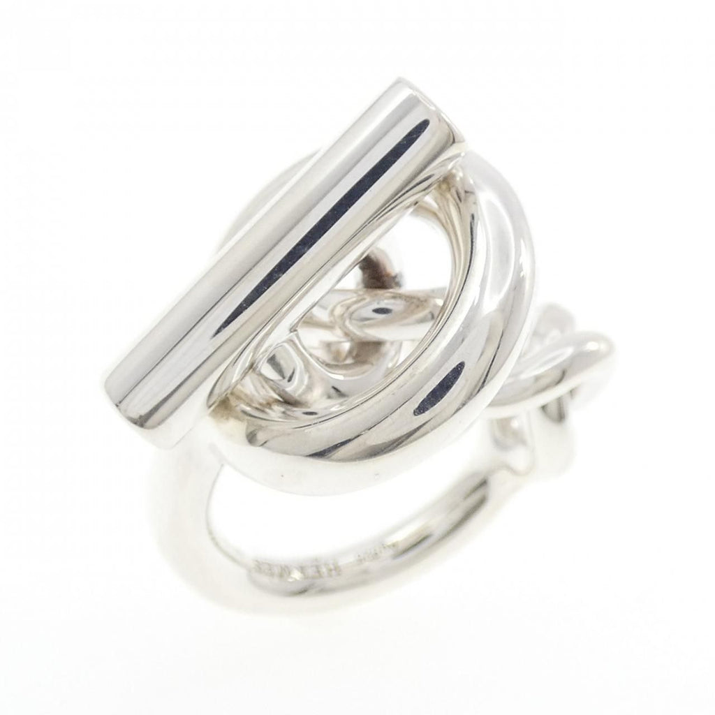 Hermes Croisette Ring Silver