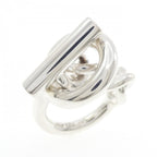 Hermes Croisette Ring Silver