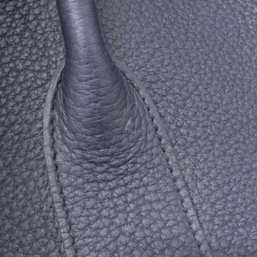Hermes Garden Party 36 Blue Indigo Tote Bag
