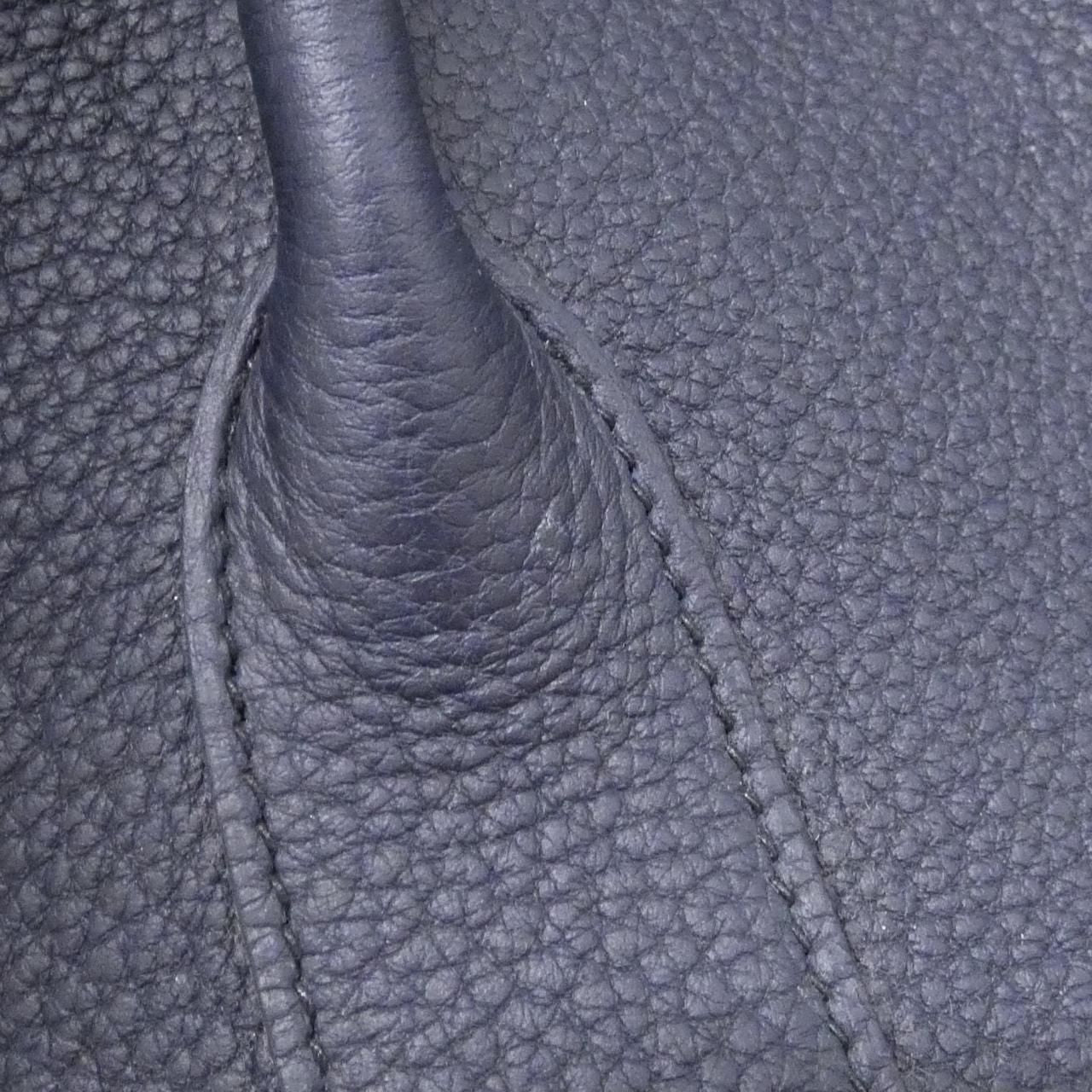 Hermes Garden Party 36 Blue Indigo Tote Bag