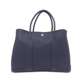 Hermes Garden Party 36 Blue Indigo Tote Bag