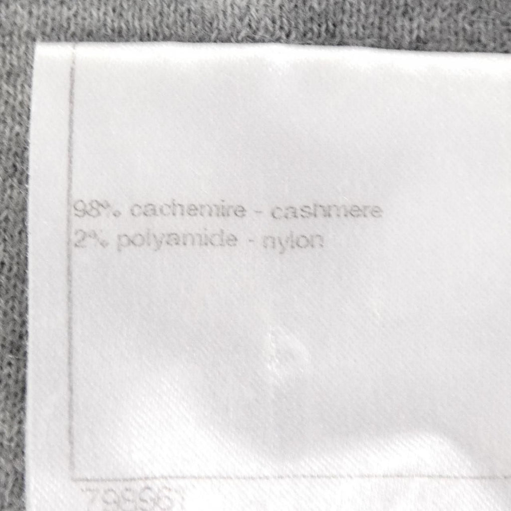 Chanel Knit Sweater Gray — view 3