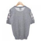 Chanel Knit Sweater Gray — view 2