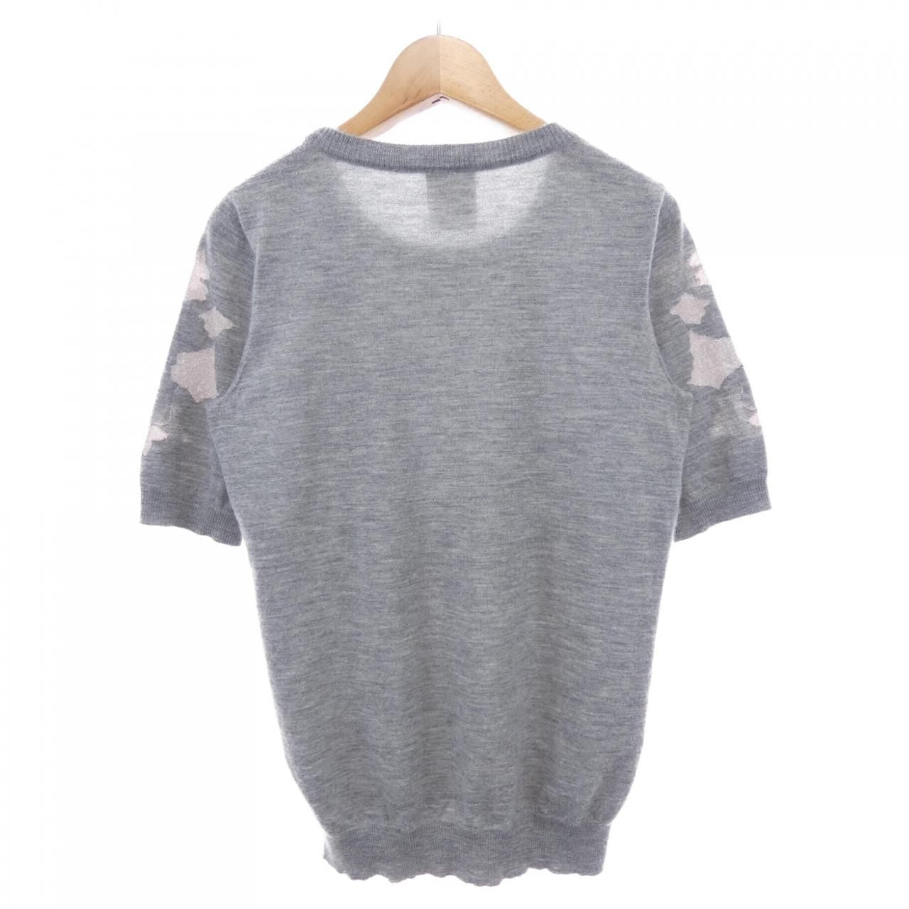 Chanel Knit Sweater Gray — view 2