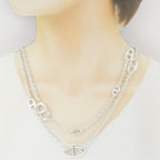 Hermes Farandole Necklace Silver