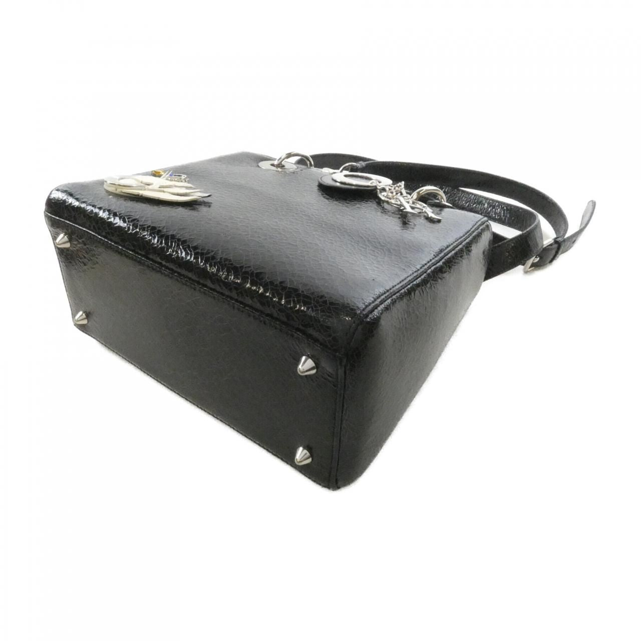 Dior Lady Dior Bag Handbag Black