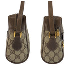 Gucci Vintage Sherry Line GG Supreme Canvas Shoulder Bag Pochette