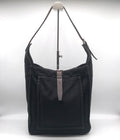 Hermes Canvas Marwari PM Shoulder Bag Black