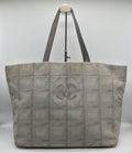 Chanel New Travel Line Tote Bag Gray