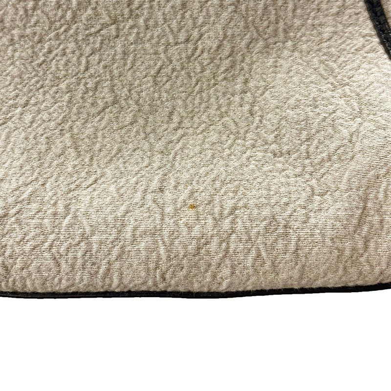 Fendi Chameleon Handbag Beige Pile Leather